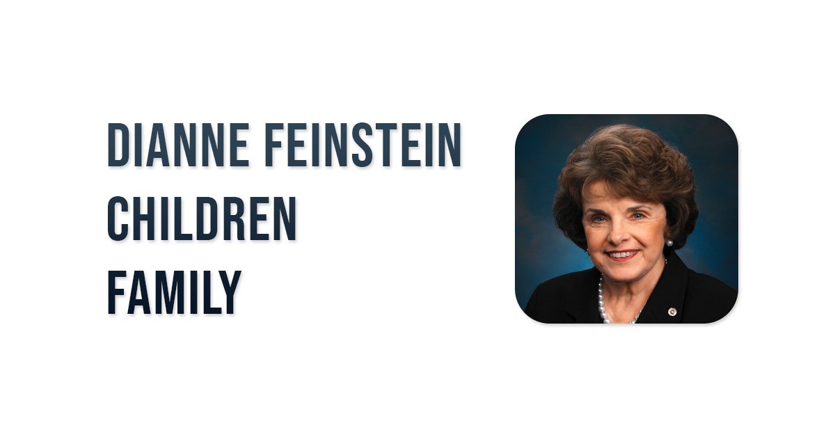 Dianne Feinstein Children, Family
