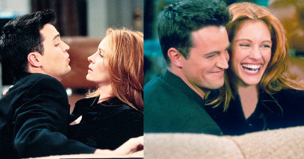 Matthew Perry and Julia Roberts Friends Chemistry From The Sets To Dating